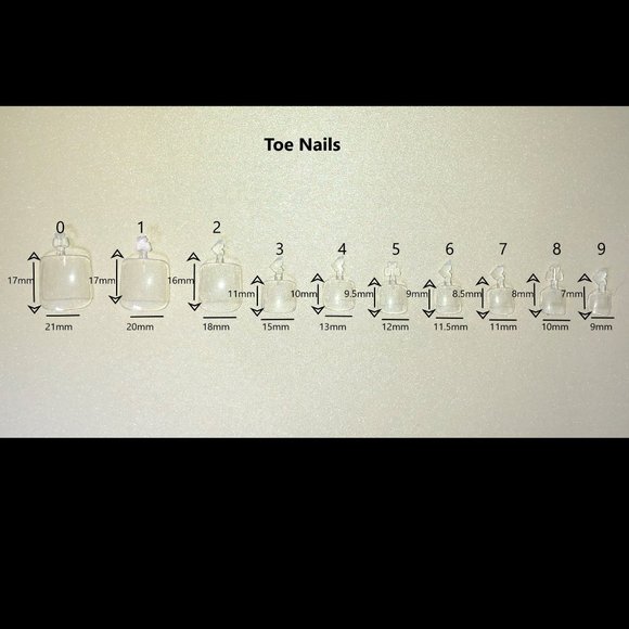 Build-A-Set- *Toe Nails* shape - Picture 13 of 13